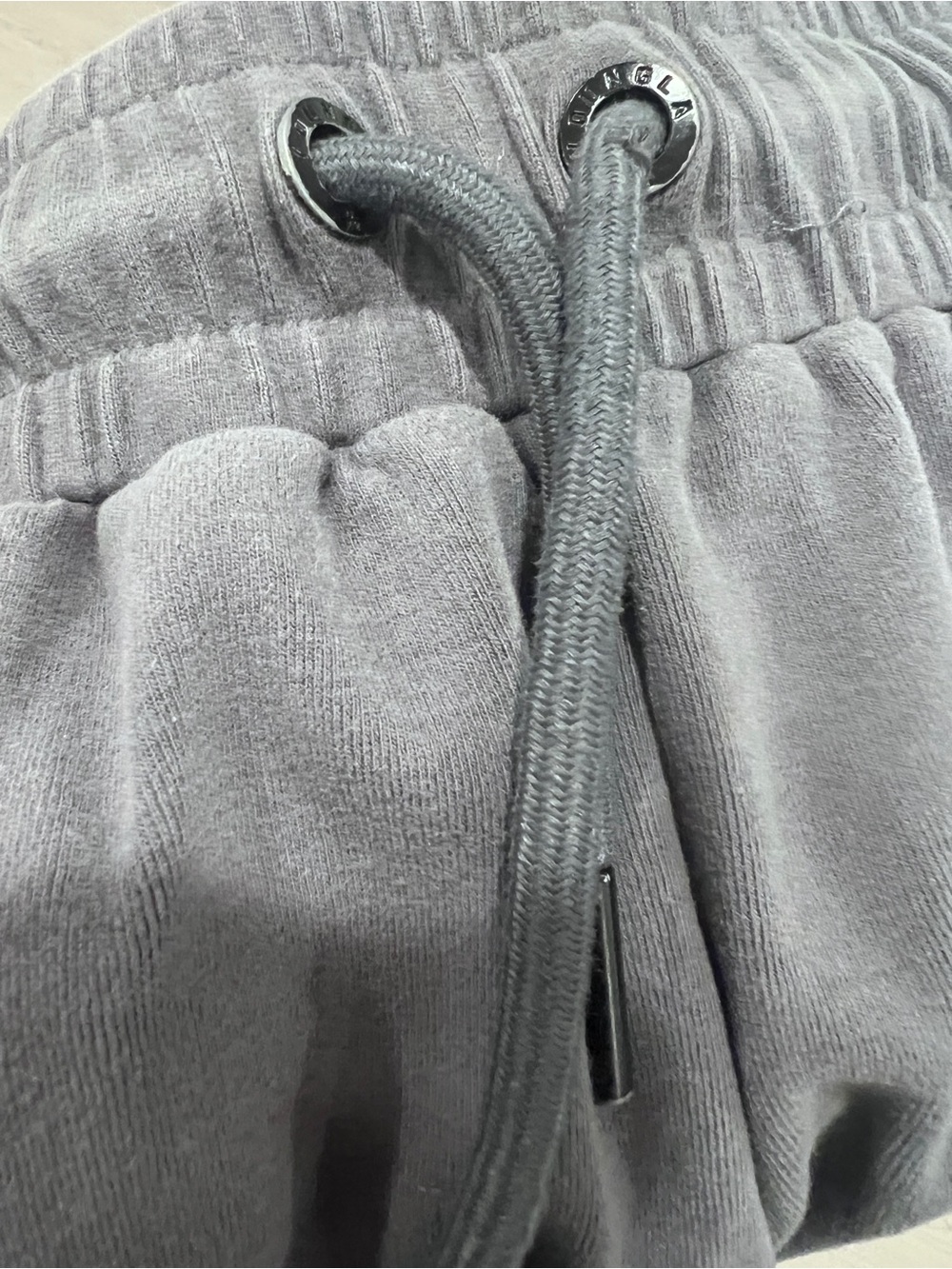YoungLA Dark Gray Lounge Jogger Pants with Branded Waist Tag - Picture 7 of 7